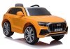 AUDI Q8 S-line LIFT 2020 auto na akumulator dla dzieci + PILOT RC JJ2066 Żółty Lakierowany