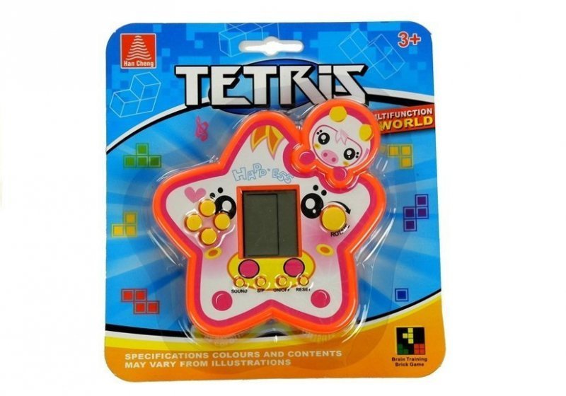 Gra Elektroniczna Tetris Gwiazdka Czerwona Elektroniczne Gry
