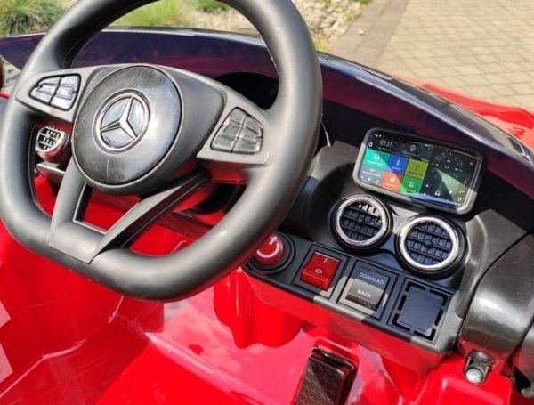 Auto na Akumulator Mercedes AMG GT R Czerwony