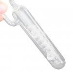 Deep Aqua Szklany Licznik Bąbelków Spirala