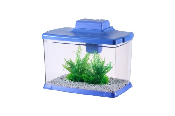 Leecom Zestaw Akwarium XF060 4L Niebieskie