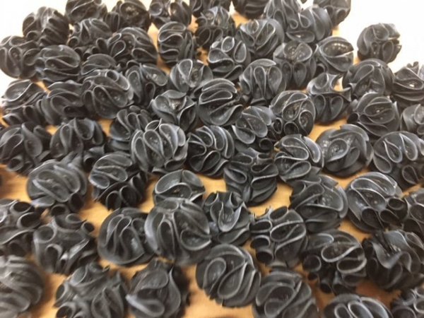 Baby Shrimp Shelters Czarny 20 szt