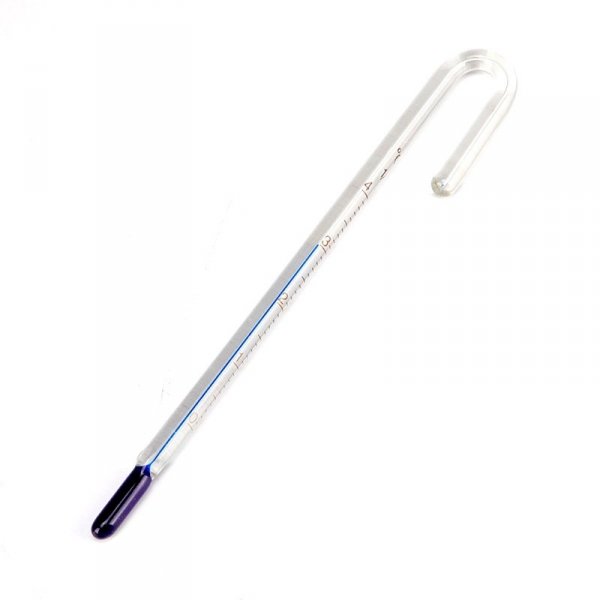 Deep Aqua Szklana Termometr Zawieszany 12mm