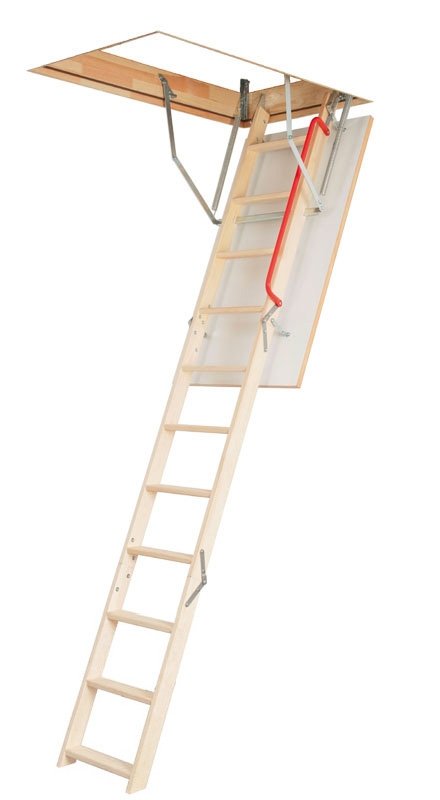 Ocieplone SCHODY STRYCHOWE Kronmat Optistep 60X120 OLB + Drążek + Poręcz
