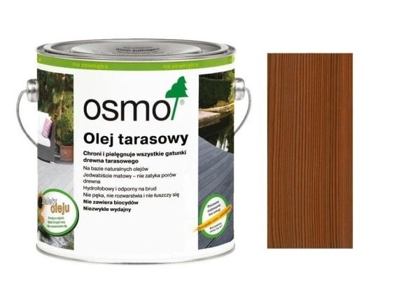 OSMO 010 olej specjalny do tarasów TERMODREWNO 2,5l