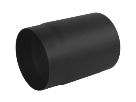 Rura czarna żaroodporna spalinowa fi 130 - 25 cm