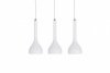AZZARDO SOUL AZ0275 LAMPA WISZĄCA MINIMALISTYCZNA BIAŁA POTRÓJNA