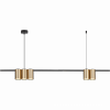 Lampa wisząca (listwa) GENESIS BLACK GOLD 5xGU10