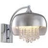MILAGRO LUNA ML3803 KINKIET CHROM Z KRYSZTAŁKAMI GLAMOUR