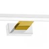 MILAGRO Kinkiet SHINE WHITE/GOLD 13,8W LED