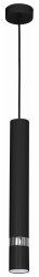 MILAGRO Lampa wisząca JOKER BLACK 1xGU10