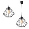 Lampa wisząca COLIN BLACK 1xE27