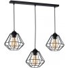 Lampa wisząca COLIN BLACK 3xE27