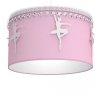 MILAGRO Lampa wisząca BALETNICA PINK 1XE27