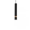 MILAGRO Lampa wisząca JOKER BLACK/WOOD 1xGU10