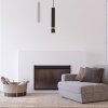 MILAGRO Lampa wisząca JOKER BLACK/WOOD 1xGU10