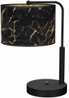 Lampka stołowa SENSO Black/Gold 1xE27