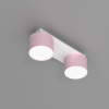 Lampa sufitowa DIXIE Pink/White  2xGX53