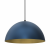 MILAGRO Lampa wisząca BETA NAVY BLUE/GOLD 1xE27 35cm