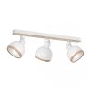 MILAGRO Lampa sufitowa OVAL WHITE 3xE27