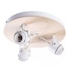 MILAGRO Lampa sufitowa OVAL WHITE 3xE27