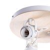 MILAGRO Lampa sufitowa OVAL WHITE 3xE27