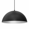 MILAGRO Lampa wisząca BETA BLACK/WHITE 1xE27 45cm