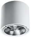 Plafon TIUBE biały walec aluminium minimalistyczna lampa sufitowa Gu10/ES111 LED SOLLUX LIGHTING