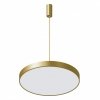 ITALUX ORBITAL 5361-860RP-GD-3 LAMPA WISZĄCA NOWOCZESNA ZŁOTA RING LED DO SALONU