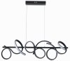 REALITY LOZANNA 343301-30 LAMPA LED CZARNA NOWOCZESNA  DO SALONU JADALNI  SYPIALNI