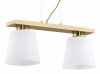 ARGON ARDEN 7151 LAMPA WISZĄCA ZŁOTA OPAL MAT NAD STÓŁ