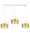 Lampa abażur materiałowa - INTENSE GOLD 2280/3/20 LIGHT HOME