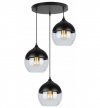 Lampa wisząca ze szklanymi kloszami - OSLO 2230/3/OW/B LIGHT HOME