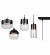 Lampa wisząca ze szklanymi kloszami - OSLO 2234/4/B/MIX LIGHT HOME