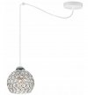 Lampa wisząca regulowana - SPIDER CRYSTAL 2220/1/C LIGHT HOME