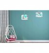 Lampa abażur dziecięca - TURQUOISE HEART 2295/1/35 LIGHT HOME