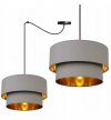 Lampa abażur materiałowa - SPIDER PREMIUM DUO 1532/1/45 LIGHT HOME