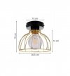 Reflektor sufitowy  - MOBI 2176/KB LIGHT HOME
