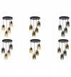 Lampa wisząca ze szklanymi kloszami - HELLA 2320/4/OW LIGHT HOME