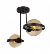Lampa sufitowa ze szklanymi kloszami - RING 2340/2/M LIGHT HOME