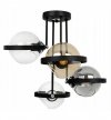 Lampa sufitowa ze szklanymi kloszami - RING 2340/4/MIX LIGHT HOME
