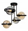 Lampa sufitowa ze szklanymi kloszami - RING 2340/4/MIX LIGHT HOME