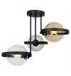Lampa sufitowa ze szklanymi kloszami - RING HAGA 2345/3/MIX LIGHT HOME