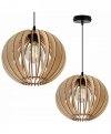 Zwis wiszący pojedynczy dekoracyjny - TIMBER 2362/1 LIGHT HOME
