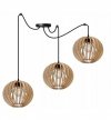 Lampa wisząca nowoczesna - SPIDER TIMBER 2362/3 LIGHT HOME