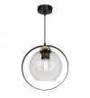 Lampa sufitowa ze szklanymi kloszami - RING HAGA 2346/1/B LIGHT HOME