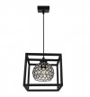 Lampa wisząca nowoczesna - CRYSTAL CAGE 2370/1 LIGHT HOME