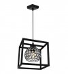 Lampa wisząca nowoczesna - CRYSTAL CAGE 2370/1 LIGHT HOME