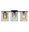 Lampa sufitowa ze szklanymi kloszami - HELLA CAGE 2365/3/MIX LIGHT HOME