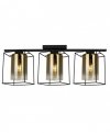 Lampa sufitowa ze szklanymi kloszami - HELLA CAGE 2365/3/Z LIGHT HOME